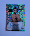 2025 Topps  UFC - Autographs Rob Font /75 Blue Checkerboard Refractor #FA-RT
